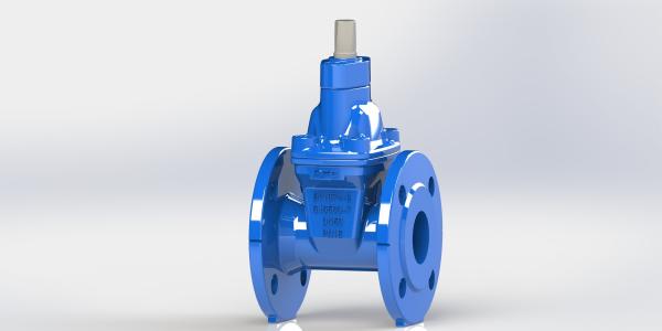 Low Torque Operation Water Gate Valve For Dringking Water FBE Coated Available