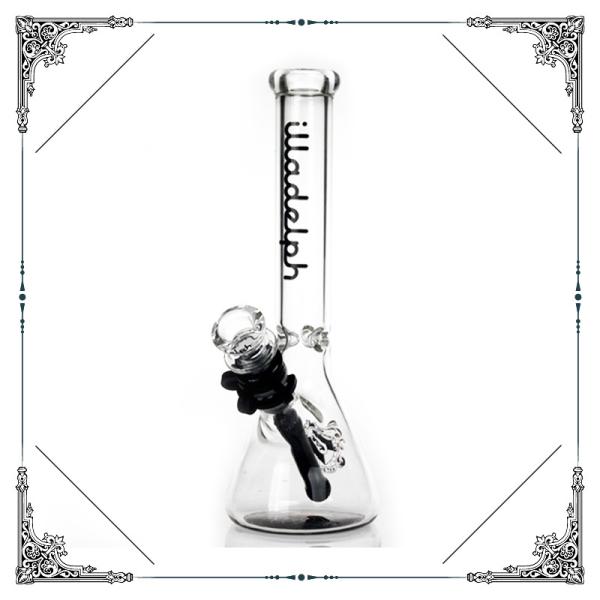  10 Inches Glass Beaker Bong Smoking Ice Catcher Cool Hookah Pipes