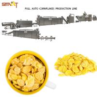 O milho do cereal de ABB lasca-se linha de produção com sistema de controlo automático
