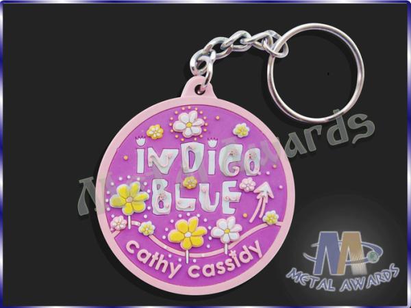Souvenir Plastic Award Medals With Split Ring , Funny Children'S Medals