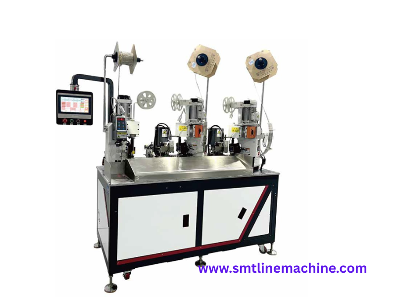SA-1600-3 Fully Automatic 2-Wire Three-End Crimping Machine
