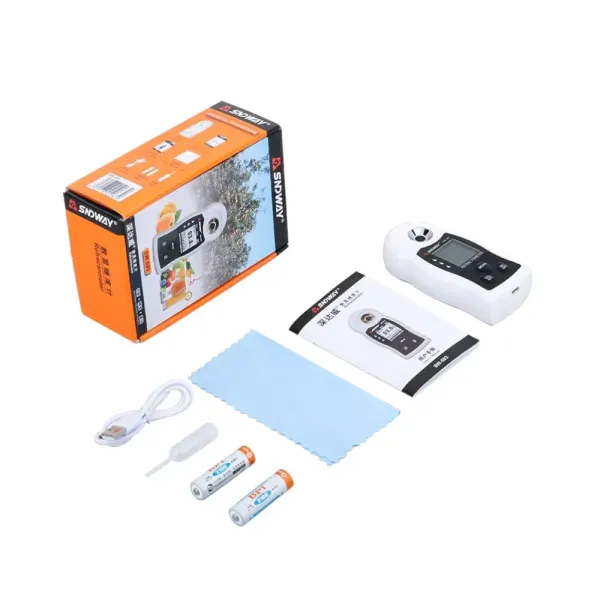 Digital Sugar Brix Meter Portable Refractometer Model Sw-592 593