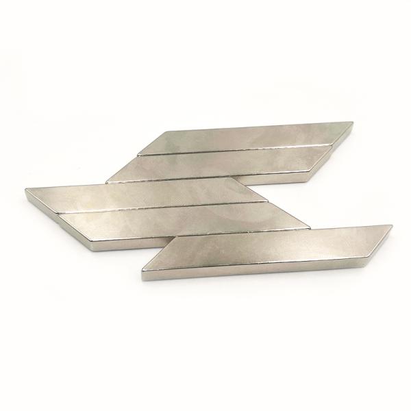 60x10x5mm Rhomboid Nickel Neodymium Iron Boron Magnet