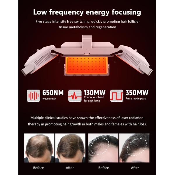 650nm 6 In 1 Laser Hair Growth Device For Scalp Care / Hair Regeneration