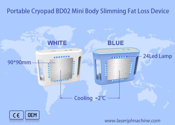 Corpo que dá forma à máquina de Cryopad da máquina do emagrecimento de Cryolipolysis área do tratamento de 98 * de 98mm
