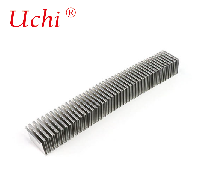 Aluminum Folded Fin Heatsink High Performance Thermal Management Cooling