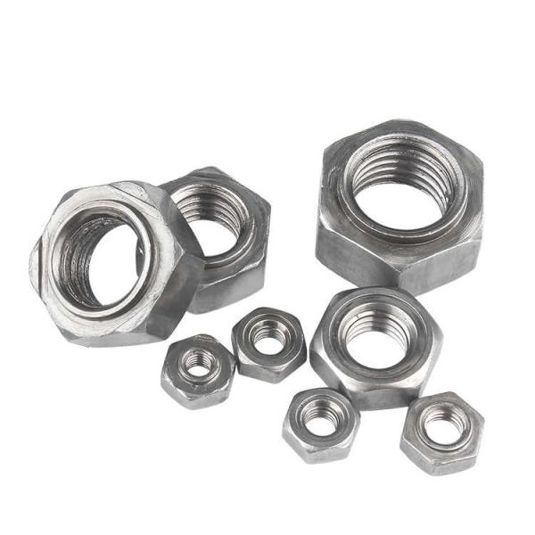 1/4 Inch Carbon Steel Hex Nut Grade 8.8 / Grade 4.8 Hexagon Weld Nut