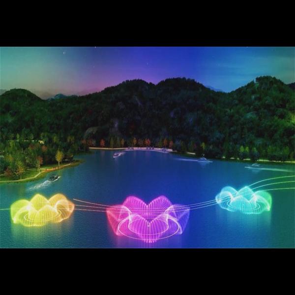 Бегущий, гоняющийся за водой Музыкальный фонтан Нержавеющая на открытом воздухе