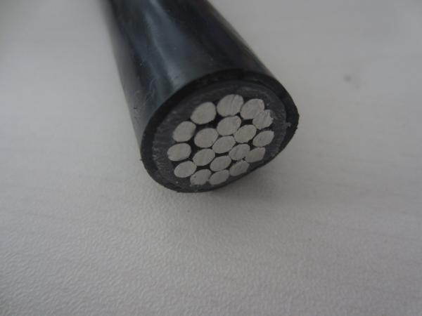 Underground Single Core Low Voltage Power Cable Black PVC XLPE Insulation