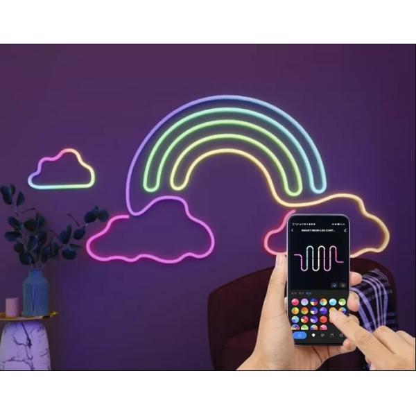 RGBIC светодиоды с синхронизацией музыки для нескольких режимов сцены IP44