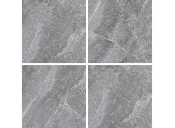 Marble Look Grey Interior Cerâmica Rustica 400x400mm Para Sala de Jantar E Pavimento Durável Para Balcão