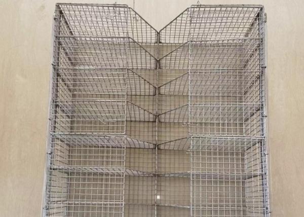 Fio de aço inoxidável Mesh Tray Sterilizing Corrosion Resistant da prata 0.5mm