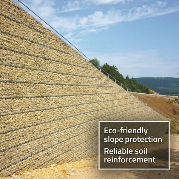 High Strength Flood Control Gabion Bags Flexible Geobag For Slope Protection
