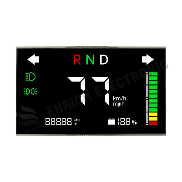 High Brightness 7 Segment Lcd Arduino Custom Lcd Segment Display OEM ODM Solution