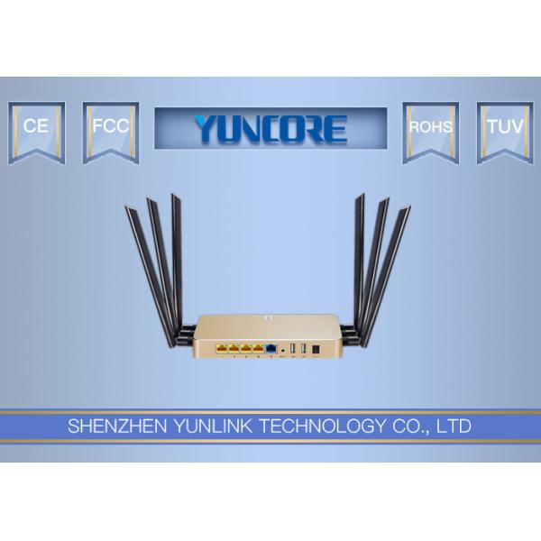 High Speed High Conversion Rate Gigabit Wireless Router 1200Mbps CE Certificated