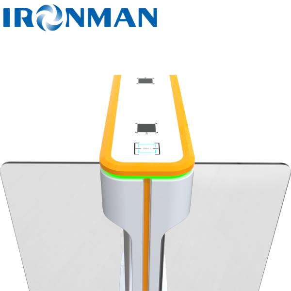 Space Saving Swing Gate Turnstile With Visible Direction Sign High Cost Performance Ideal For Factory Staff Access Control