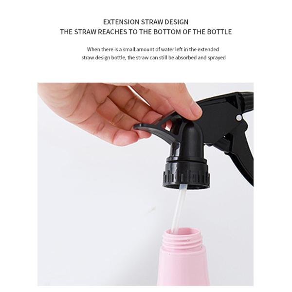 600ml Blue Pink Hand Garden Pump High Pressure Sprayer Pp Plastic Bottle