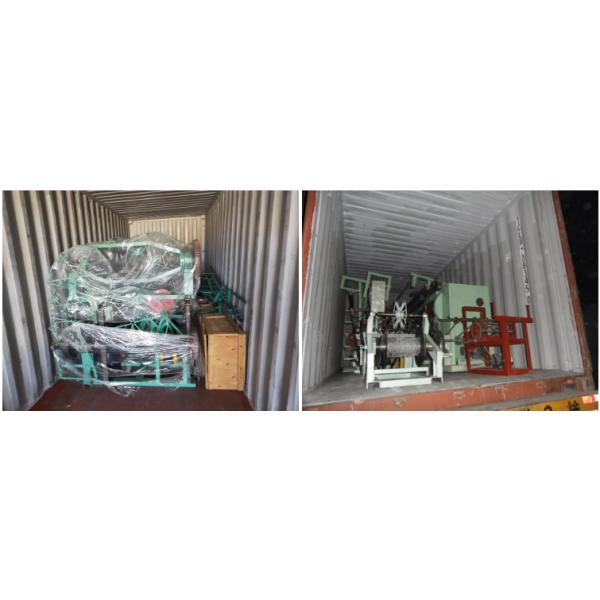 Электрический нормальный управлением cnc и обратное звено цепи колючей проволоки извива делая колючую проволоку терниев машины 4 делая машину