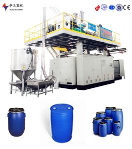 シメンス PLC を搭載したHuayu 220L HDPE ドラム吹造機