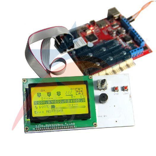 RepRap Megatronics V2.0 Mainboard Steppermotors Driver Board