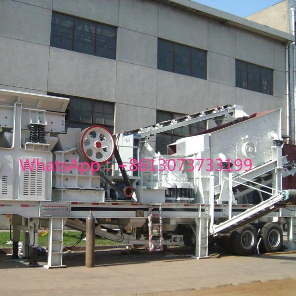 KG Energy Mining Diesel Engine Portable Rock Crusher Suitable for Various Applications