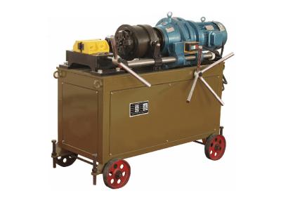 4 KW Portable Rebar Thread Rolling Machine / Steel Rod Threading Machine