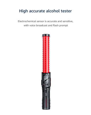 Fast Detection Red Baton Breathalyzer Fuel Cell Sensor For Factory Team
