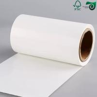 FSC 58 90gm Papier vitreux blanc pour étiquettes autoadhésives