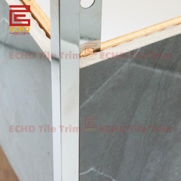  SS Outside Corner Molding Stainless Steel Tile Trim Beading For Tiles