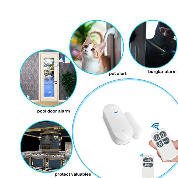 sistema de seguridad 433 WIFI G/M Mini Remote Control del Smart Home 25g