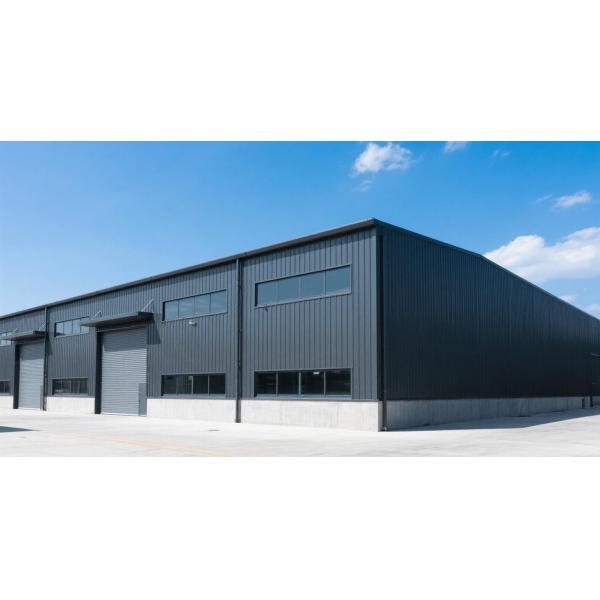 Constructions de stockage en acier préfabriqué de 40x60 résistantes aux intempéries