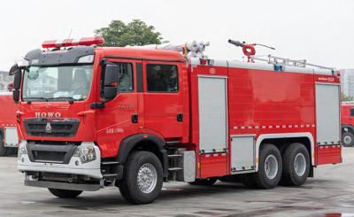 Sinotruk HOWO 12T Water Tank Rescue Fire Fighting Truck Good Quality China Factory