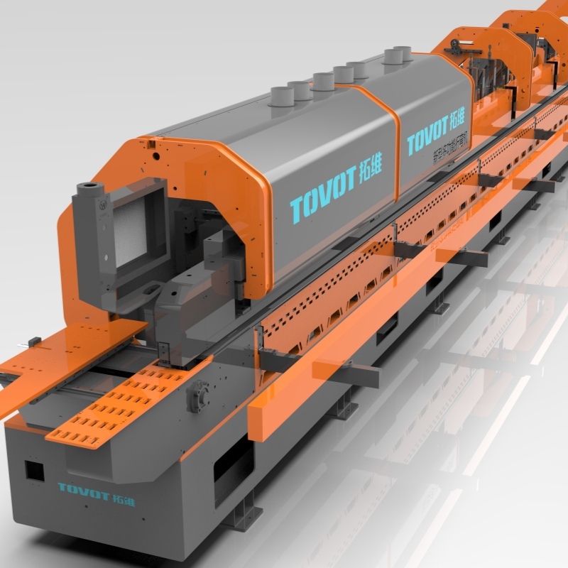 High-Speed Automatic SPC Flooring Profiling and Grooving Production Line