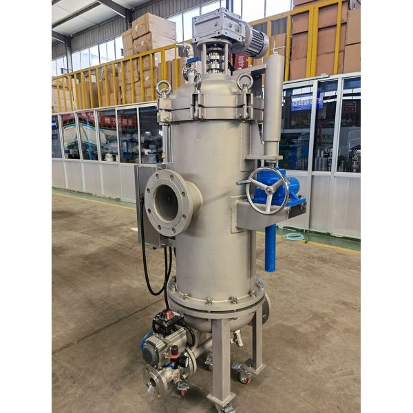 Stainless Steel 304 Automatic Backwash Filter with 50-200 μm Filtration Precision and 1.0 MPa Working Pressure