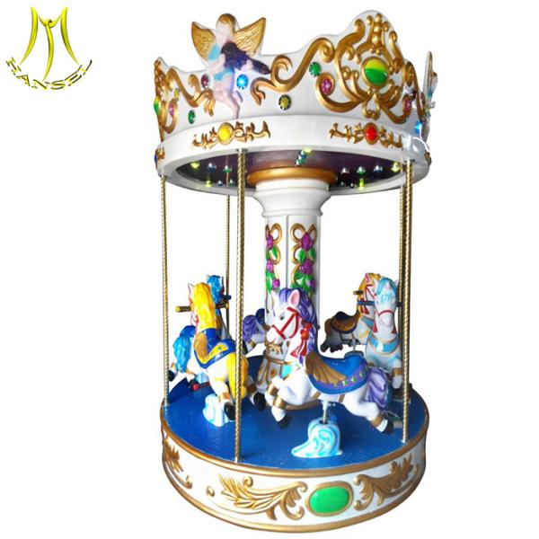 Hansel  indoor attractions games mall play area equipment mechanical horse ride for sale