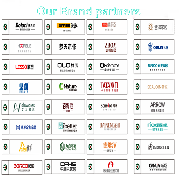 2D Soft Closing Hydraulic Aluminum Frame Door Fixed Hinge for Kitchen Cabinet