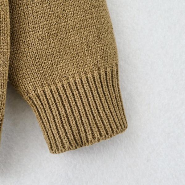 Fashionable Baby Kids Sweater customized material multi color with buttons long sleeve sweater cardigan