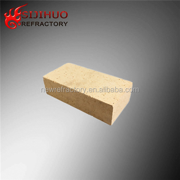 Yellow Alumina Block for Glass Kiln 60 Heat Life Ladle Refractory Brick Customization