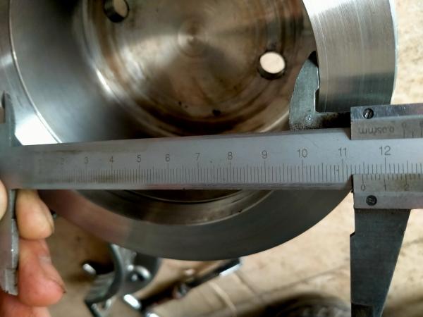 selo Ss304 de 114mm comum para o teste de resistência interno da pressão 