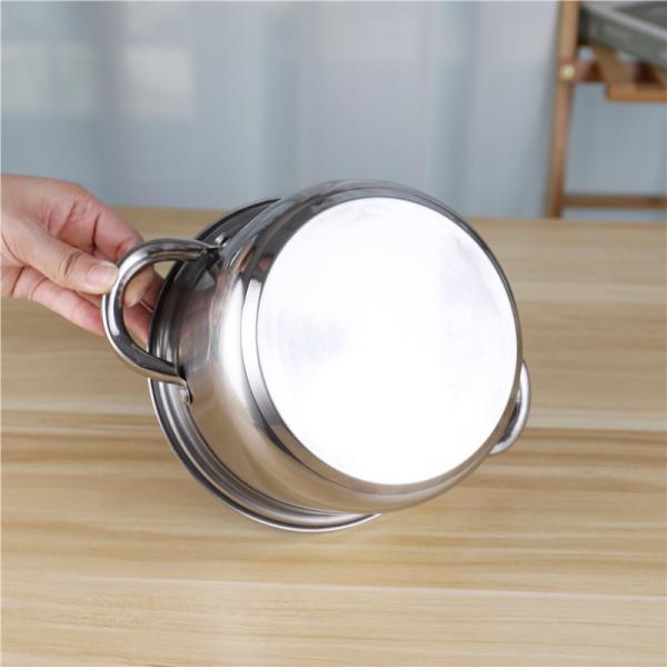 Cookware нержавеющей стали кухни большой емкости баков супа кухни 4L