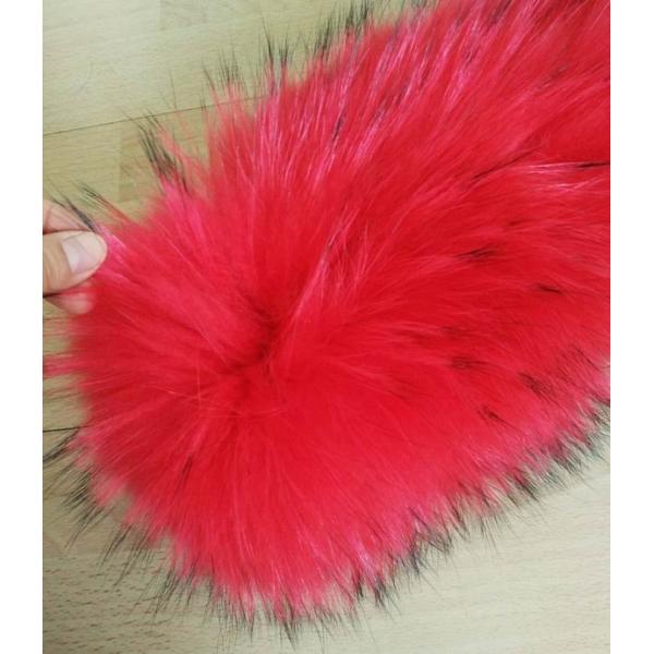 Воротник 100км пальто кожи Дечабле роскошных дам воротника меха енота длинный