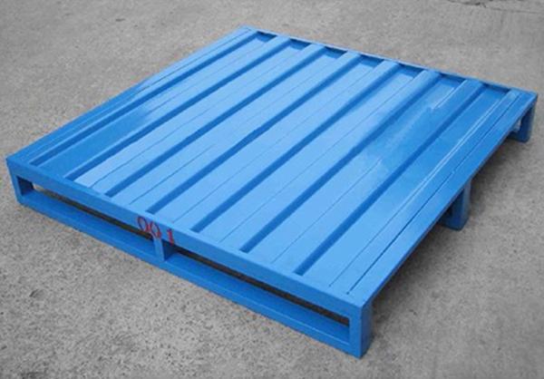 Palette en acier empilable standard australien, résistance industrielle, stockage facile