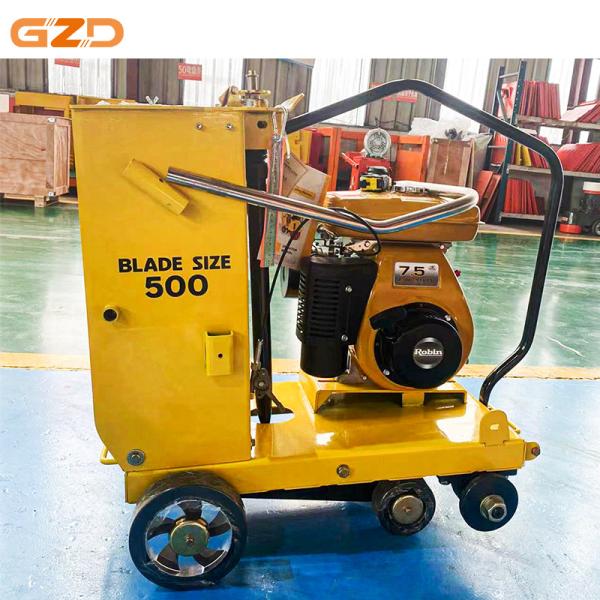 GKC-35 Road Cutting Machine 40cm Blade Diameter 180mm Max Depth Ideal for Road Reconstruction and Maintenance