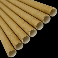 Des pailles en papier 100% biodégradables et compostables pour les boissons