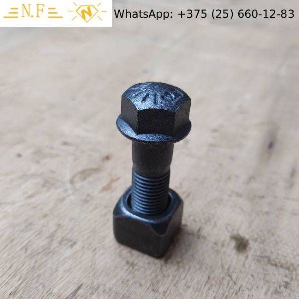 Track Bolt and Nut Black Bolt& Nut M20*57 22*65 12.9 Grade