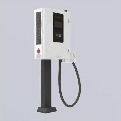 Residential Parking Lots 30kW Floor Mounted EV Charger Customizable