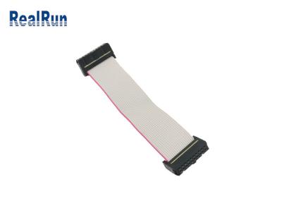 fio liso do cabo liso 2x10P da fita IDC de 2.54mm para embarcar o conector fêmea do encabeçamento de IDC