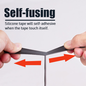 Self-Fusing Silicone Tape Weatherproof Adhesive Sticker for Emergency Pipeline Repair
