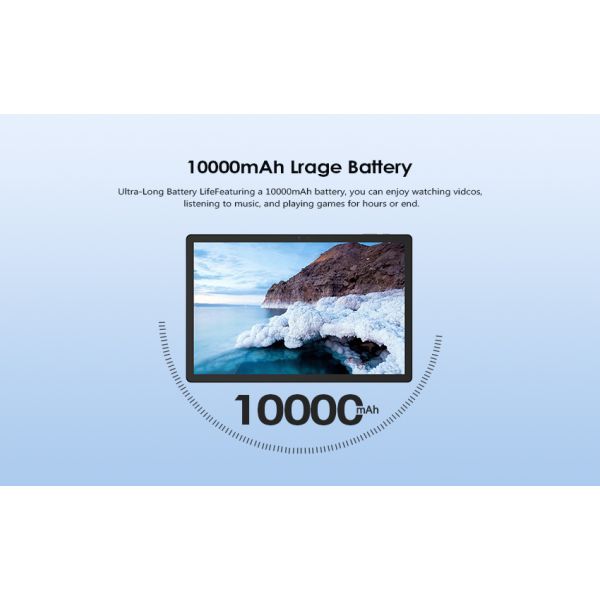 Kinstone 13.3 inch Andriod 15 Tablet PC 10000mAh, 4G Calling Tablet, 6GB+128GB