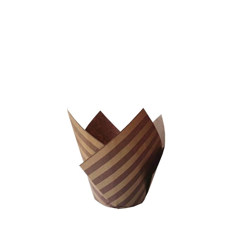 30-Day Return Policy Disposable Custom Paper Cake Cups for High Temperature Cupcakes